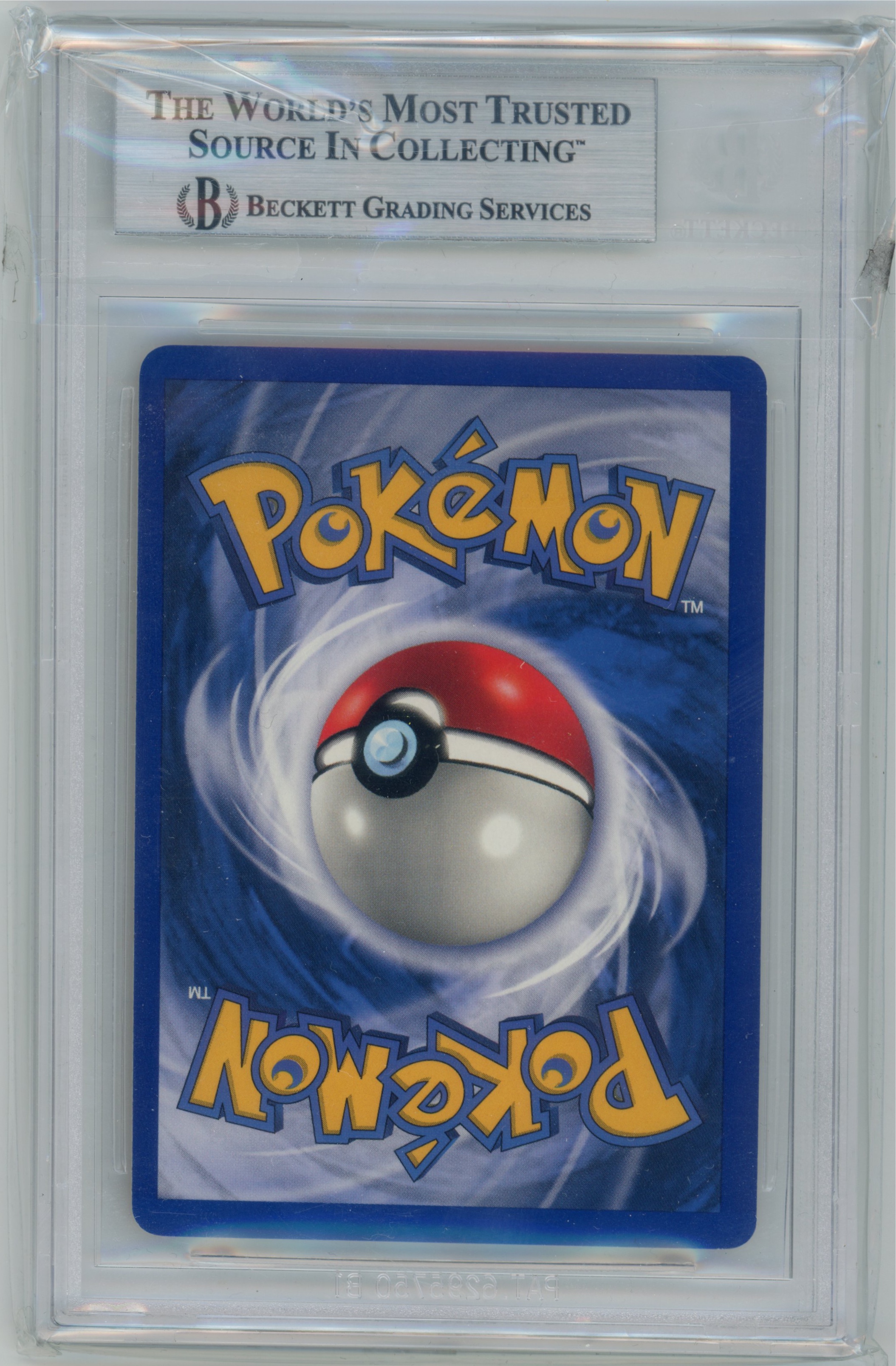 Ninetales 12/102 Base Set SHADOWLESS BGS 8.5 — verso