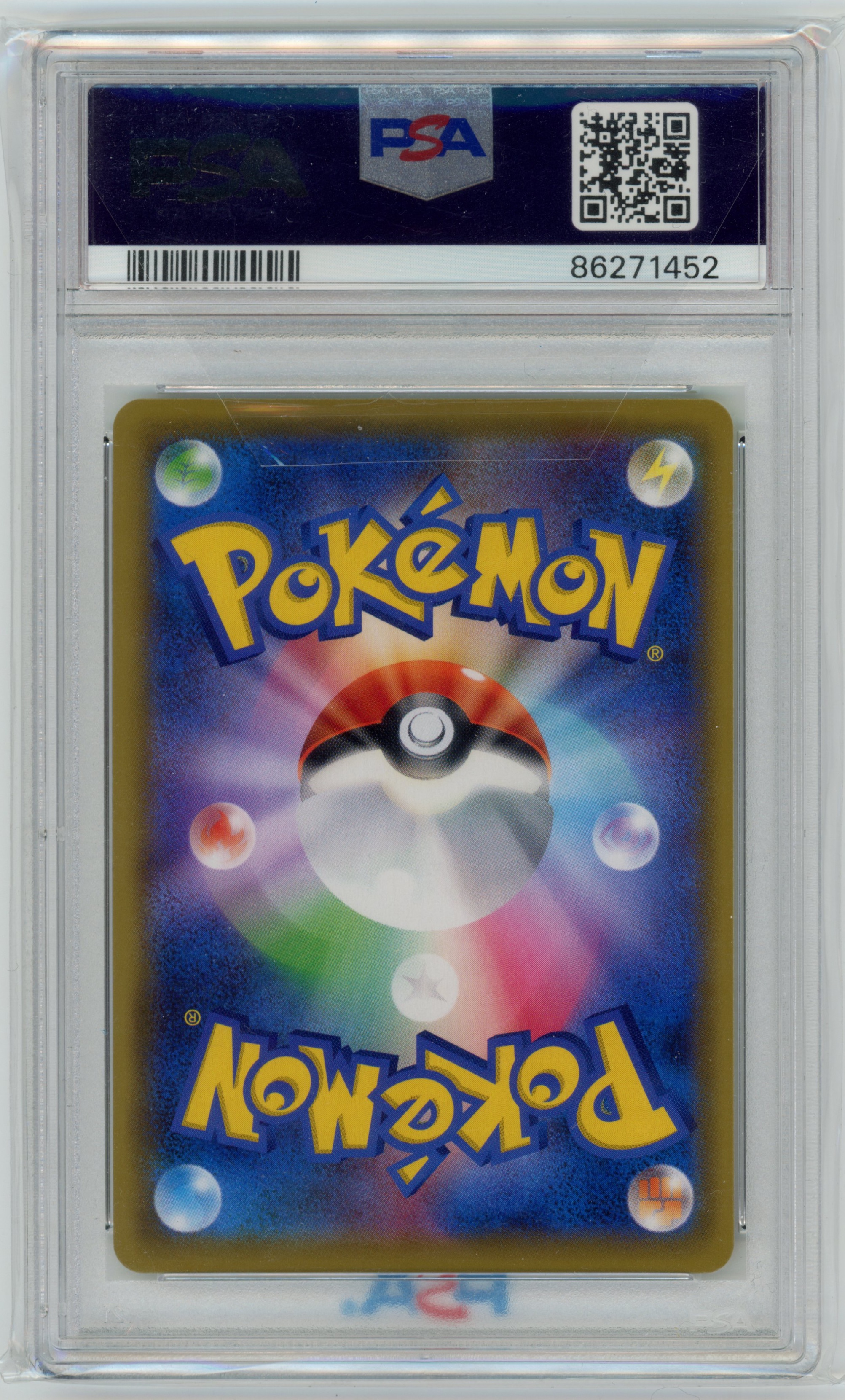 Mewtwo & Mew-GX 222/173 Tag All Stars PSA 10 — verso