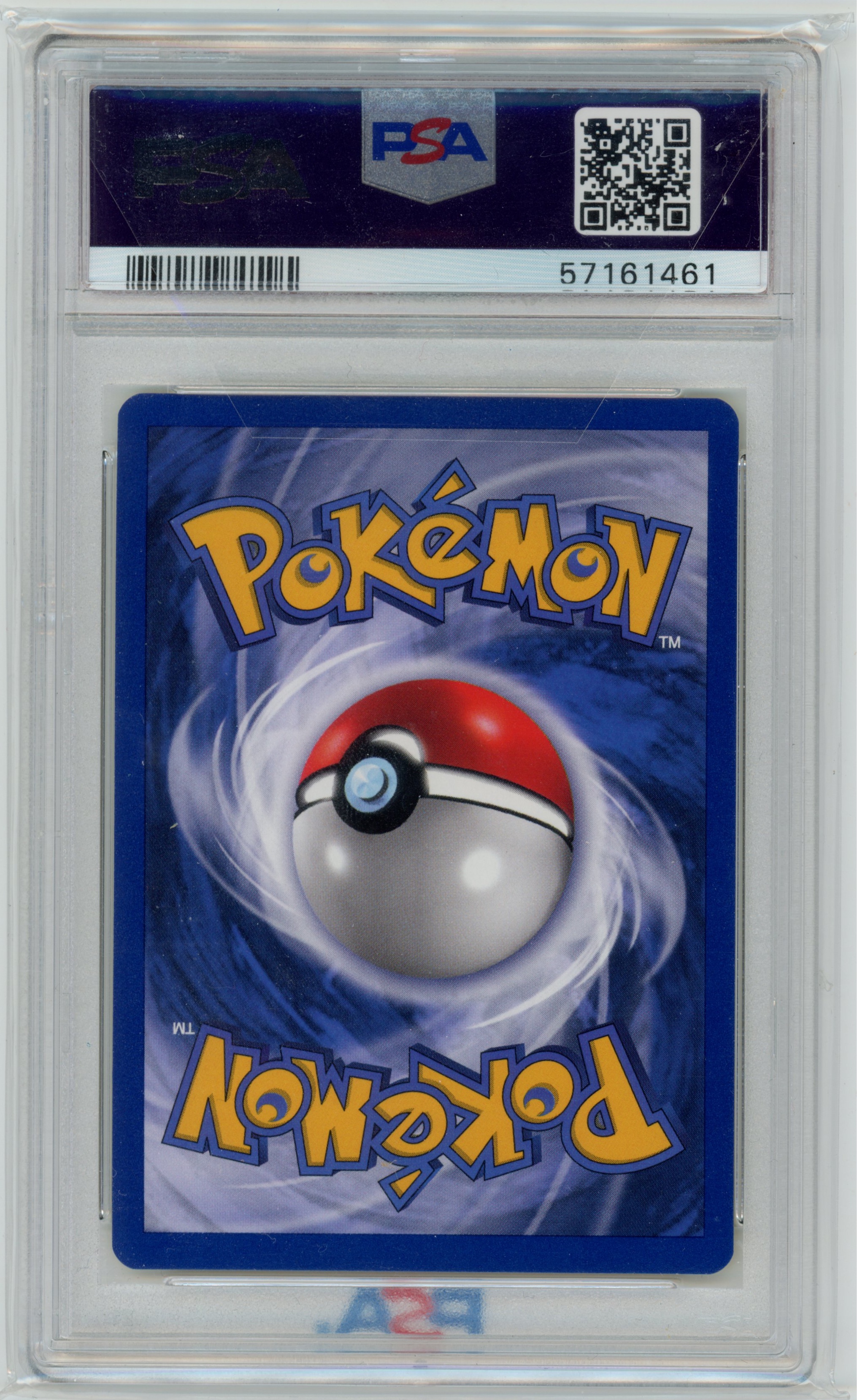 Onix 56/102 1ère édition Set de Base PSA 10 — verso