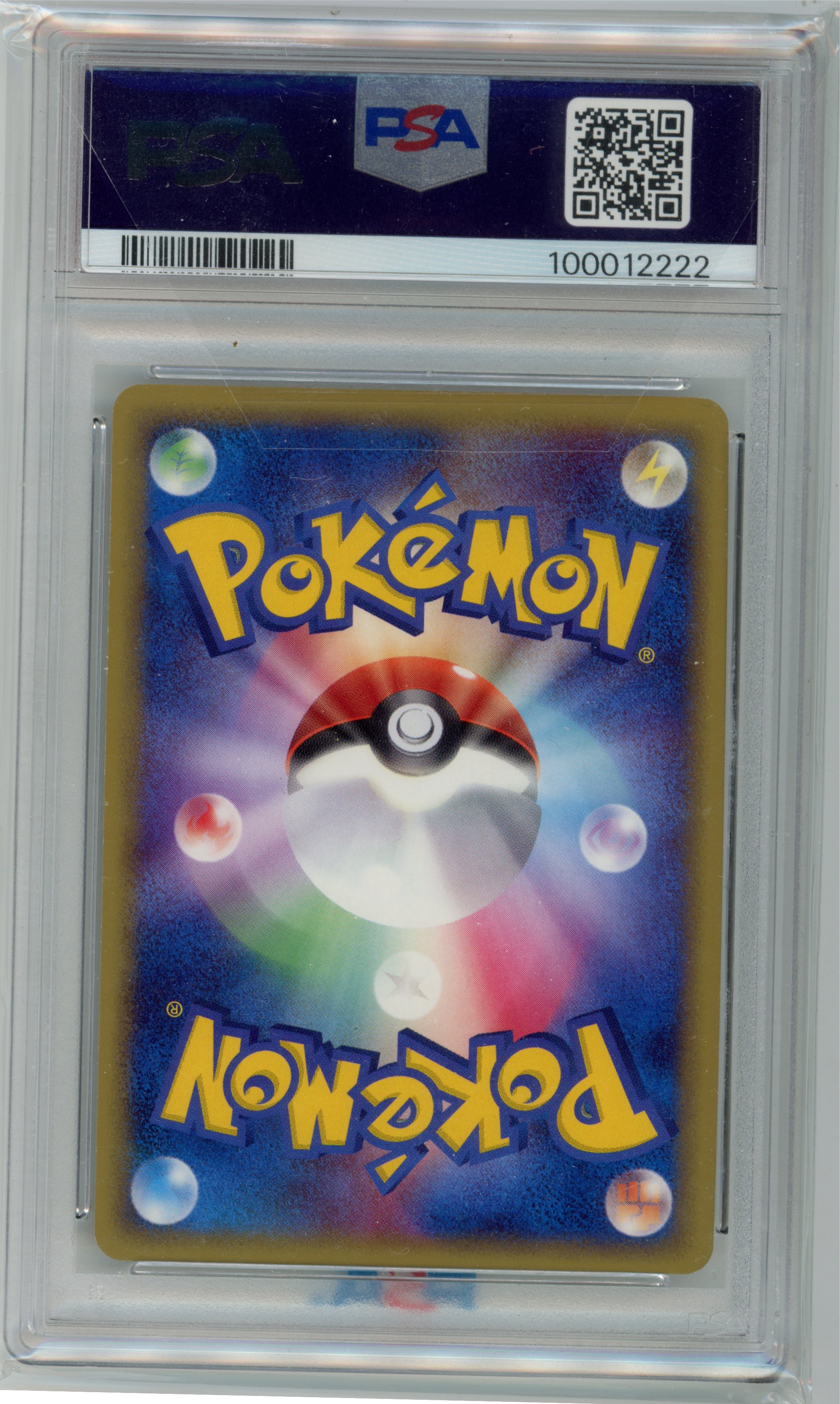 Jolteon ex 004/015 1st Edition Holon Research Tower Lightning Quarter Deck PSA 9 — verso