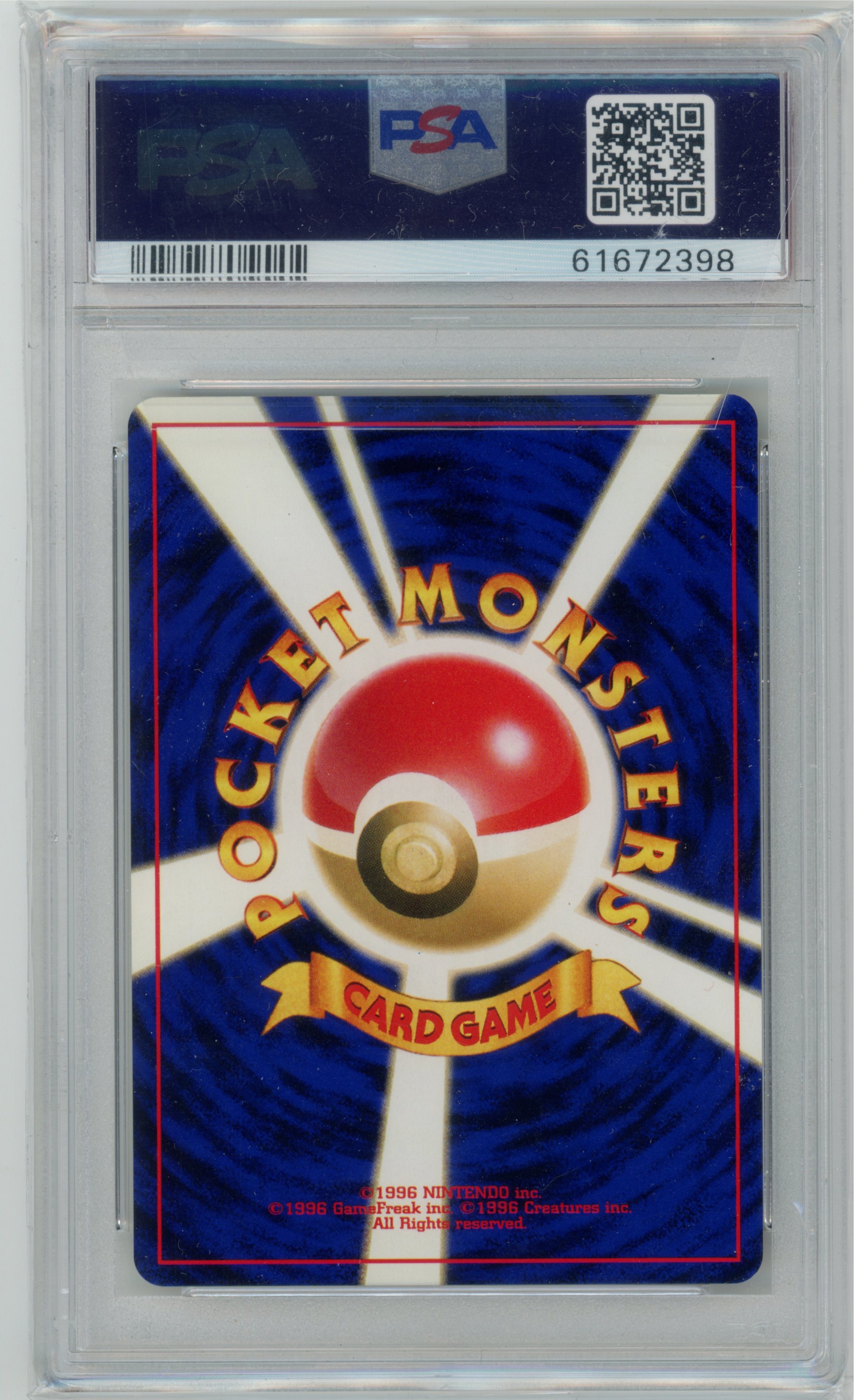 Espeon 196 NEO 2 Crossing the Ruins... PSA 9 — verso